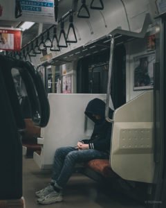 Nap in Japan Trains