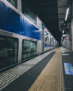 JR Line Green Car Double decker Car
