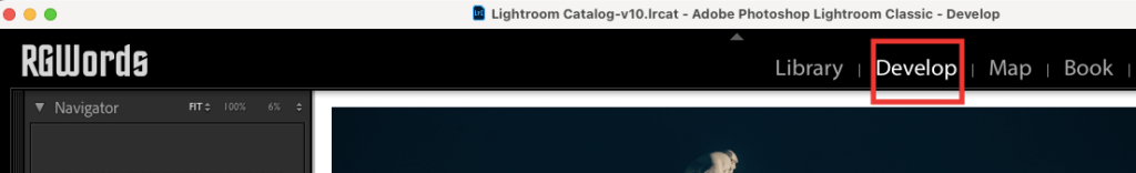 Develop Module Install Lightroom Presets