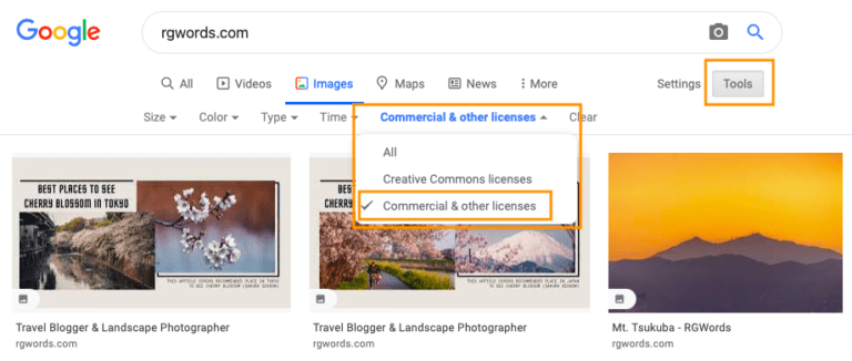 Google Images Licensable Badge Every Landscape Photographers Must Know