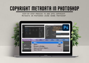 Add IPTC Copyright Metadata in Adobe Photoshop