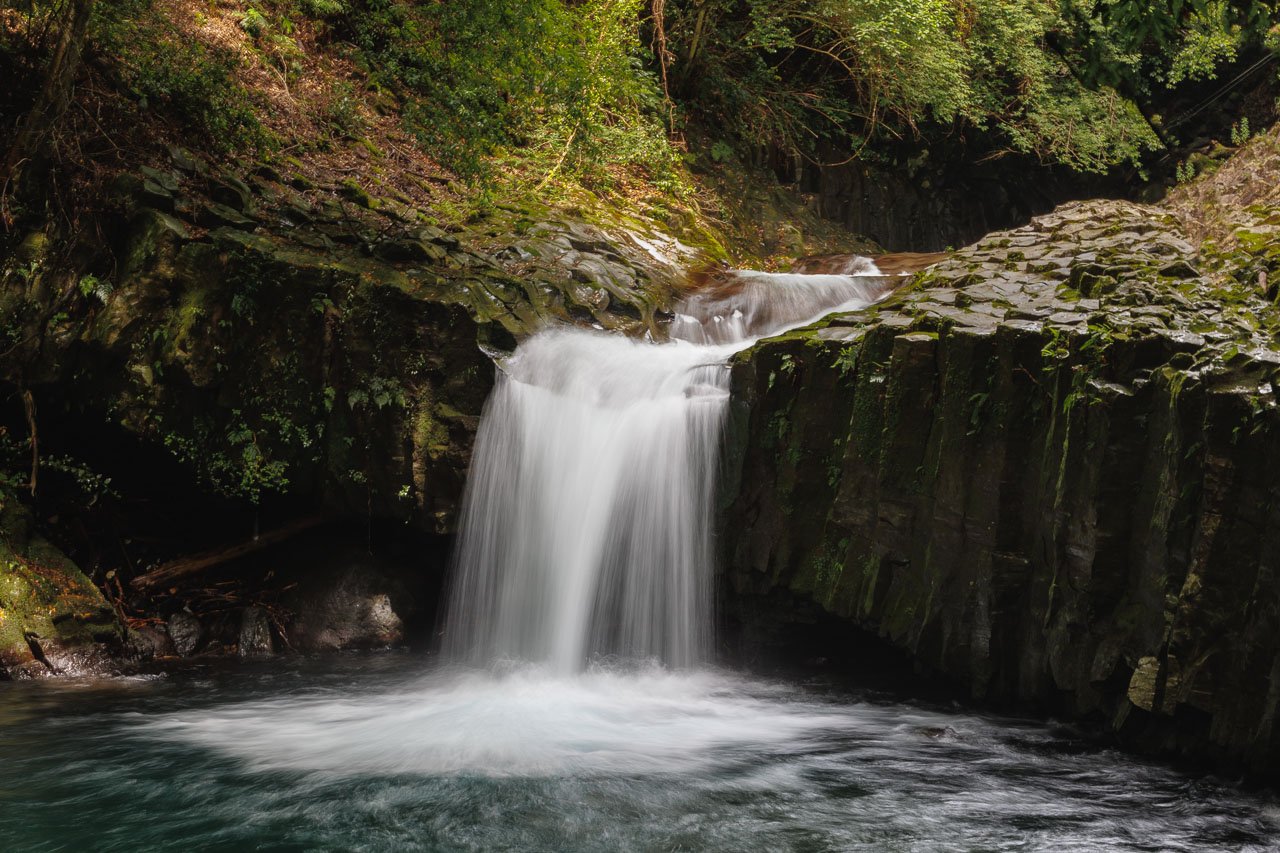 Waterfall long exposure landscape photography rgwords
