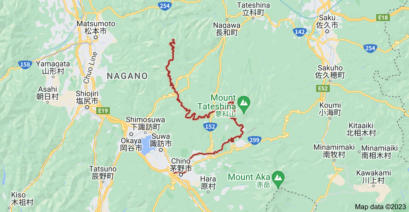 80 kms Driving Across the Venus Line Nagano Japan - RGWords