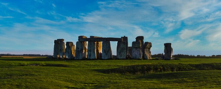 Stonehenge, England Panorama image created using Luminar Neo Panorama Stitcher, Crop AI, Enhance AI