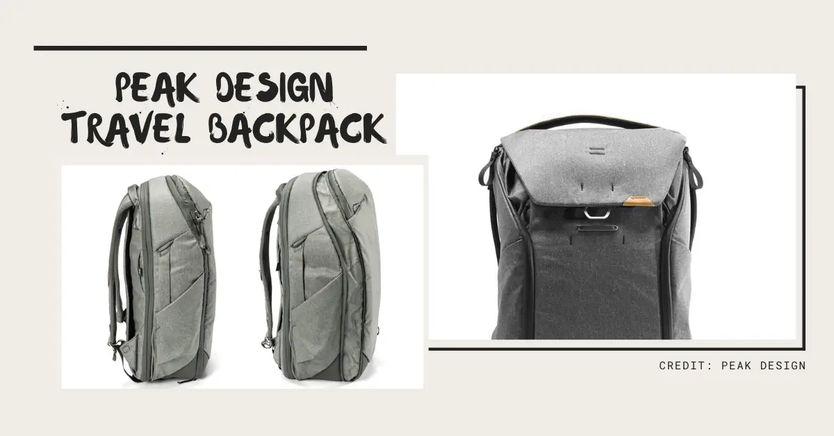 Peak Design Travel Backpack everyday