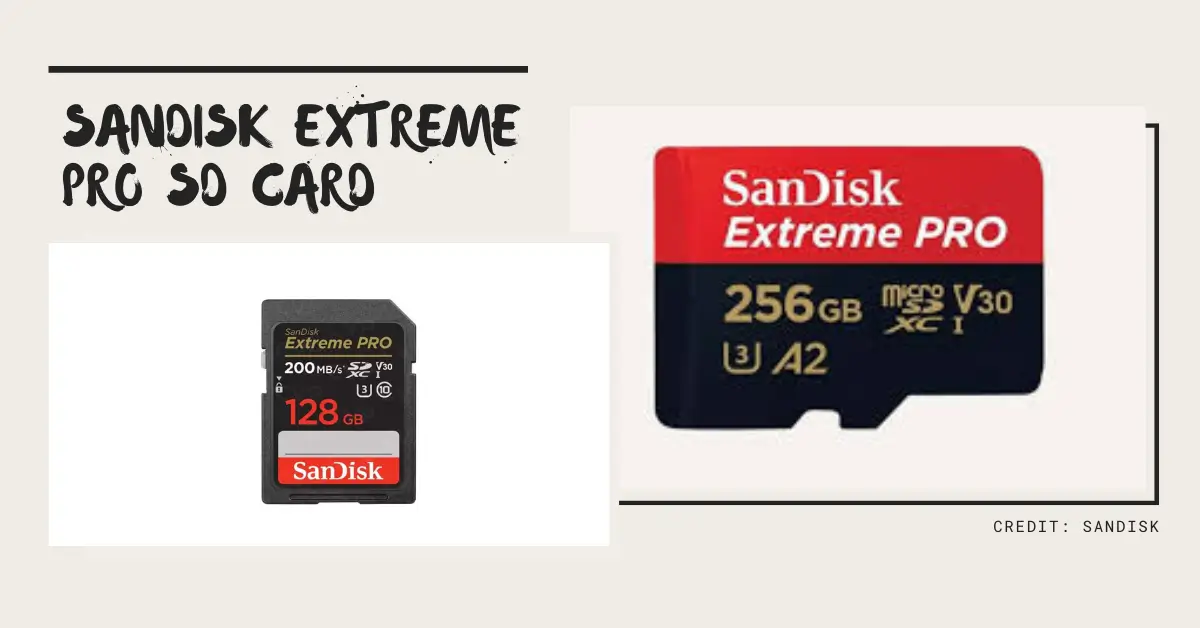 SanDisk Extreme SD Card