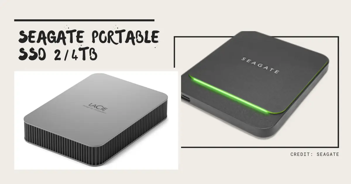 Seagate Portable SSD 2TB